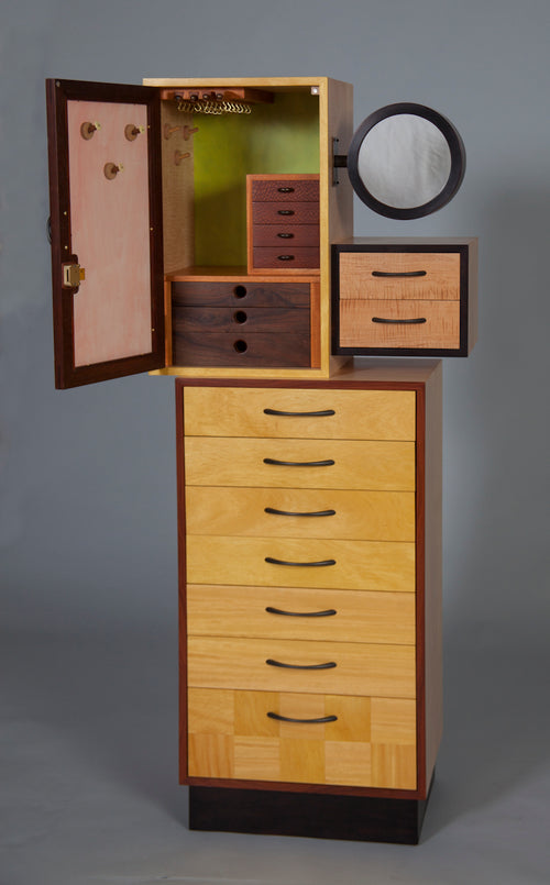 Dresser & Jewelry Cabinet