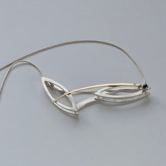 Sunstruck Double Ellipse Shadow Necklace