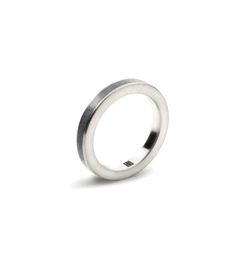 KMr170 Signature Grey Concrete Ring