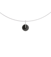 Procyon Minor Necklace | Diamond Dust Concrete Dome, 18"