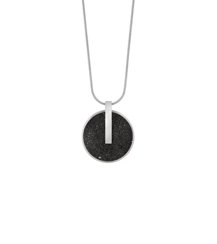 Quadra Minor Necklace with Diamond Dust