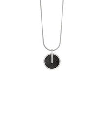 Memento Circle Pendant – Diamond Dust