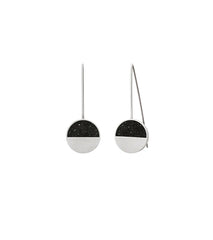 Capella Minor Earrings – Concrete & Diamond Dust