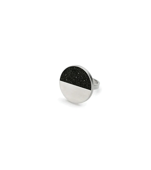 Cephei Diamond Dust Concrete Ring