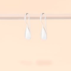 Small Teardrop Earrings with French Wire