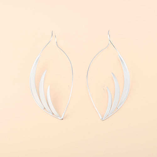 Orchid Leaf Earrings