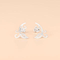 Asian Ivy Lace Post Earrings