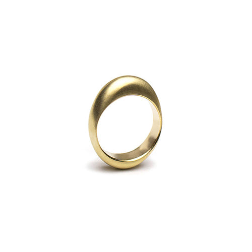 Olivia Shih LGF Egg Ring - 14k Yellow Gold (6mm)