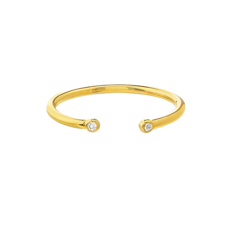 14K Gold 1.2mm Line Pattern Stackable Band