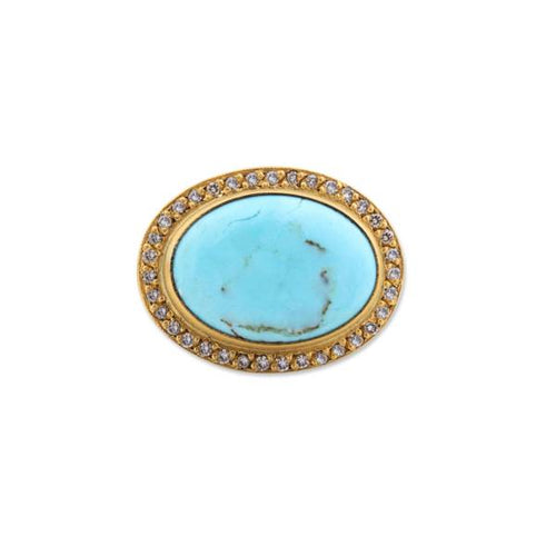 Pompei Turquoise Ring