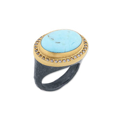 Pompei Turquoise Ring