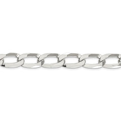 Sterling Silver 12.35mm Elongated Open Link Chain