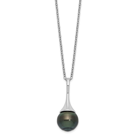 10-13 mm Round/Near Round Graduated Multicolored South Sea Cultured and Tahitian Pearl Necklace