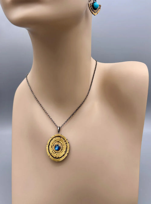 Redwood Moonstone Pendant