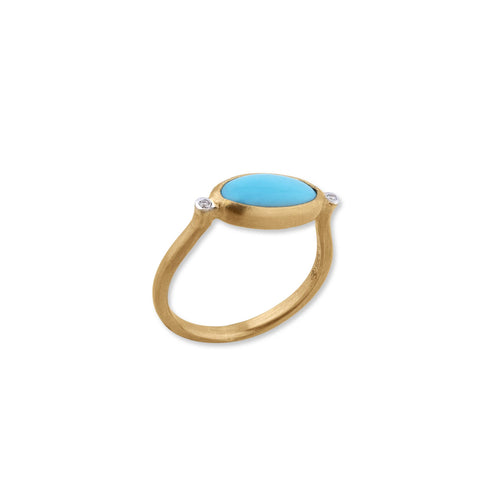 Sky Blue Deco Ring