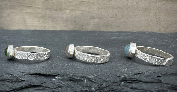 Bedrock Stack with Pastel Rose-Cuts