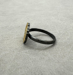 Small Redwood Ring – Gold