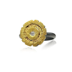Small Redwood Ring – Gold