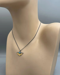 Small Sunburst Opal Pendant