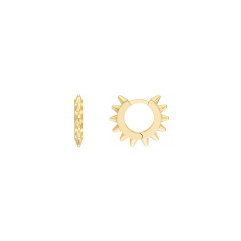 14K Gold 1 CTW Diamond Stud GH Color I1 Clarity Threaded Post Earrings