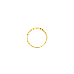 14K Gold Double Row Wire Ring