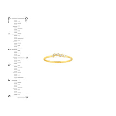 1/20 TCW Diamond Fashion Ring in 14K Gold