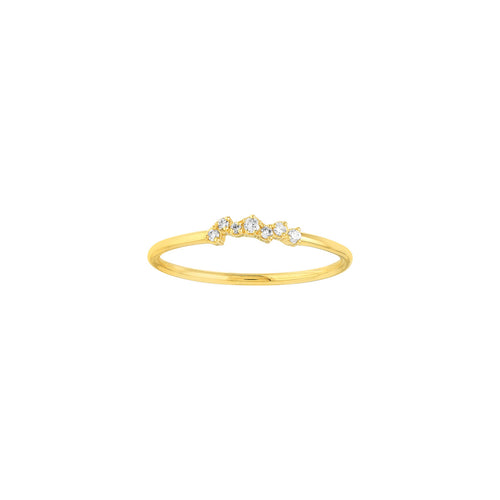 1/20 TCW Diamond Fashion Ring in 14K Gold
