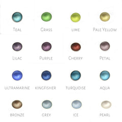 Large Drop Enamel Earring