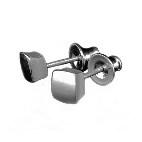 Duo Diamond Solid Silver Shell Ring