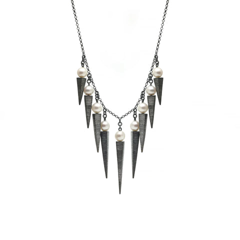 925 Sterling Silver Dual Triangle Crystal Statement Ring