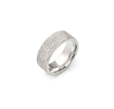 Minimalistic Design Silver Ring