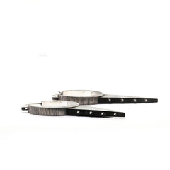Agave Earrings | Sterling Silver & Arang Wood