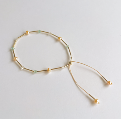 14K Yellow Gold Nameplate Bar Necklace with Diamond or Birthstone Accent