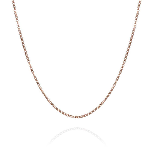 Chain in Silver – 18K Rose Gold Vermeil