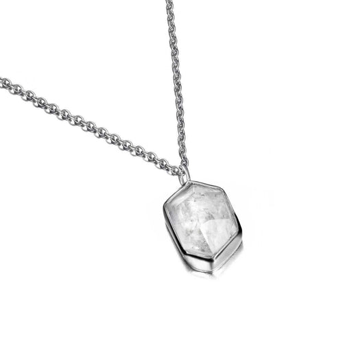 HERKIMER Pendant – Silver & 18K Gold Vermeil