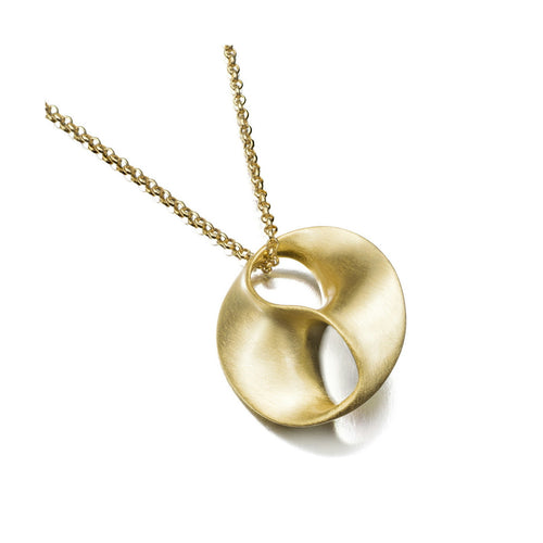 LOVE Pendant – Silver & 18K Gold Vermeil