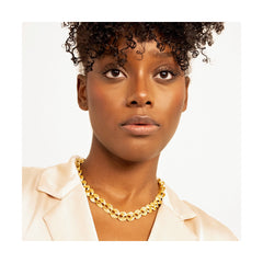 Love Necklace – Silver with 18K Gold Finish