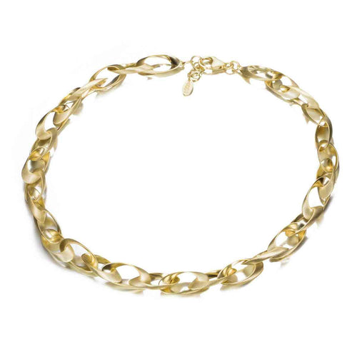 NOVA Silver Necklace with 18k Gold Vermeil