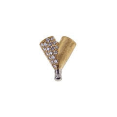 Vario Clasp Y Shape 3D 18K Gold Diamond Connector