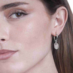 Herkimer Earrings in 18k Gold Vermeil