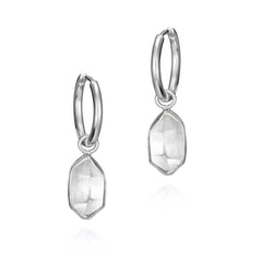 Herkimer Earrings in 18k Gold Vermeil