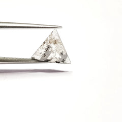 1.06 CT Natural Salt and Pepper Slice Triangle Diamond
