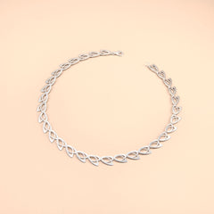 70’s Wallpaper Open Mini Necklace