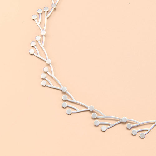 Silver Roots Necklace