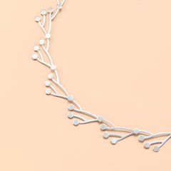 Silver Roots Necklace