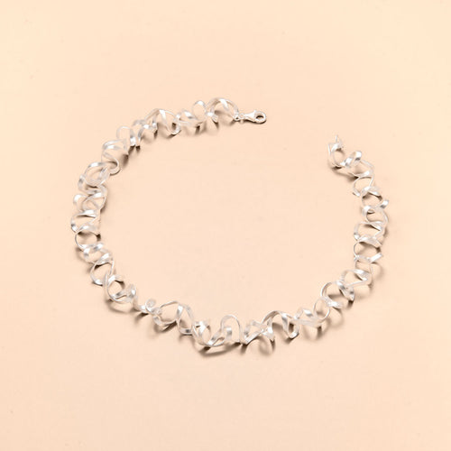 Abstract Link Necklace