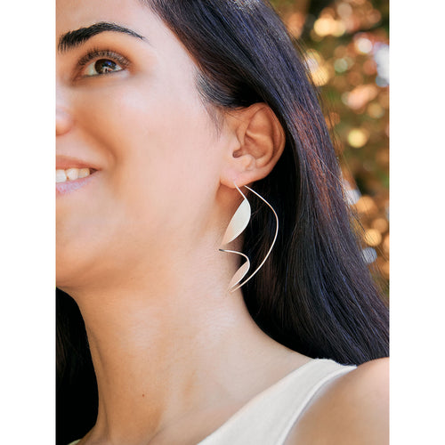 Sterling Silver Waterfall Earrings
