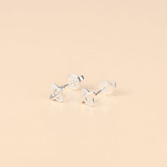 Geometric Triangle Studs