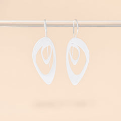 70's Wallpaper Wire Earrings