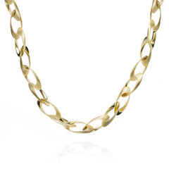 NOVA Silver Necklace with 18k Gold Vermeil